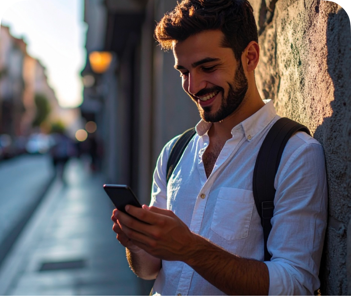 Telefonundan başvuru yapan kullanıcı